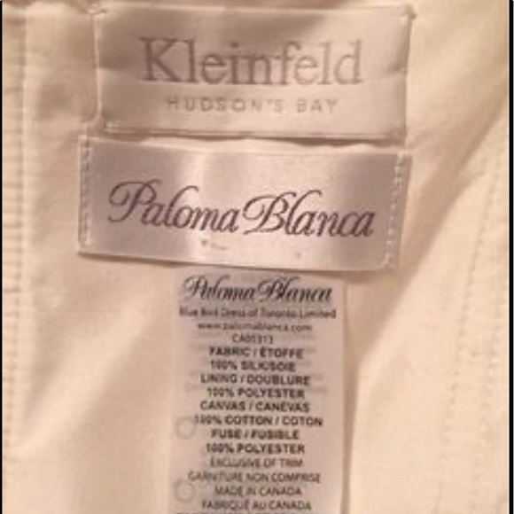 Paloma Blanca Wedding Gown - Picture 3 of 8